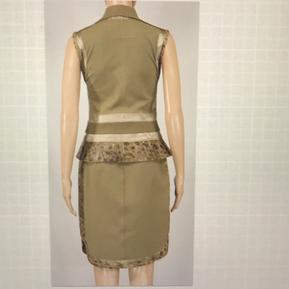 Givenchy runway leather trim dress 2012 Spring - Picture 7 of 10